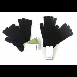 Goodfellow and Co. Black Fingerless Gloves Unisex